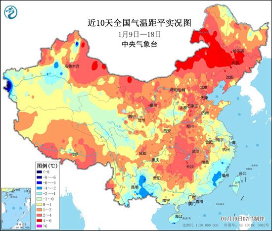 大寒伊始我国多地暖热将达鼎盛 但大暖后要警惕强降温